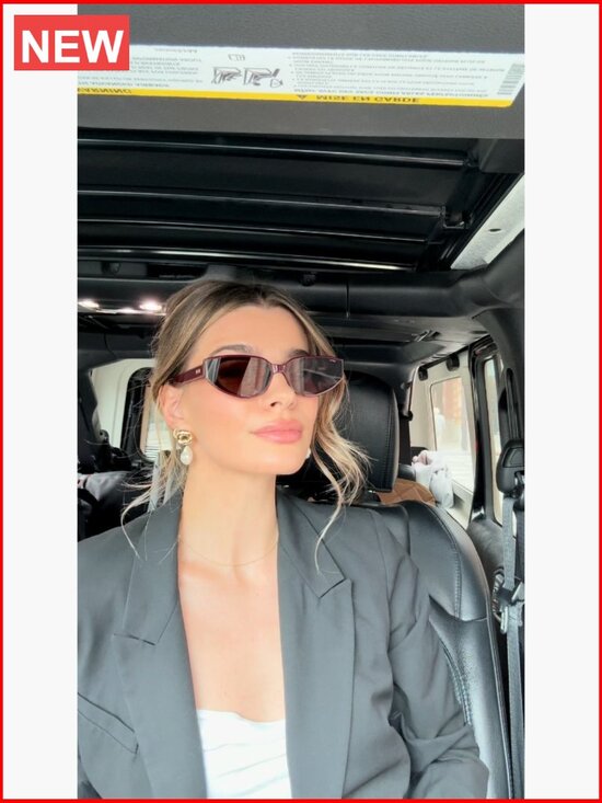 Acetate Cat-Eye Sunglasses with Anti-Reflective Lenses main image 5